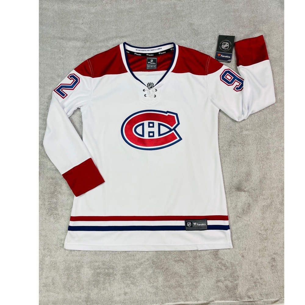 NWT Fanatics Montreal Canadiens Jonathan Drouin #92 Away Jersey Women's Large